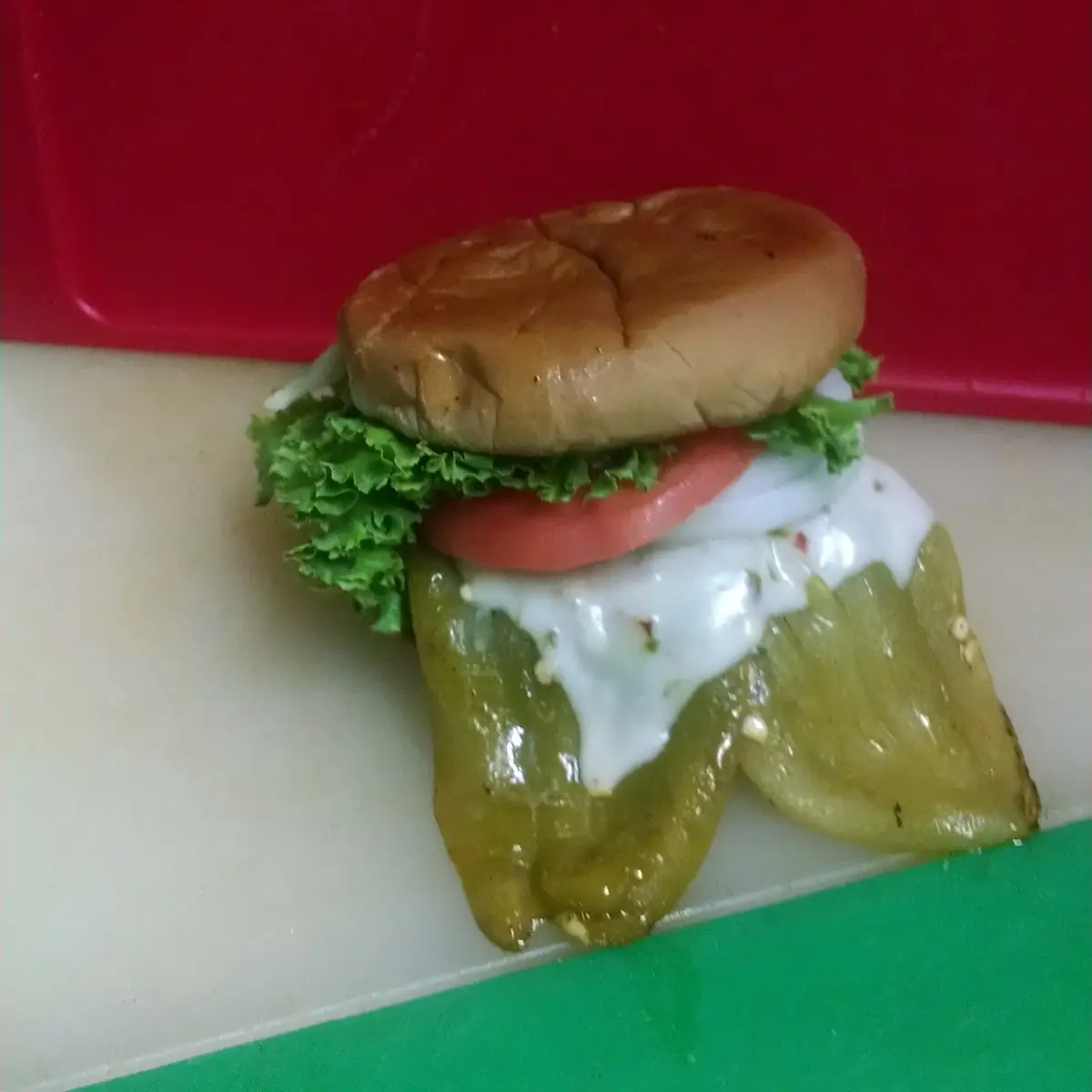 Green Chili Hamburger