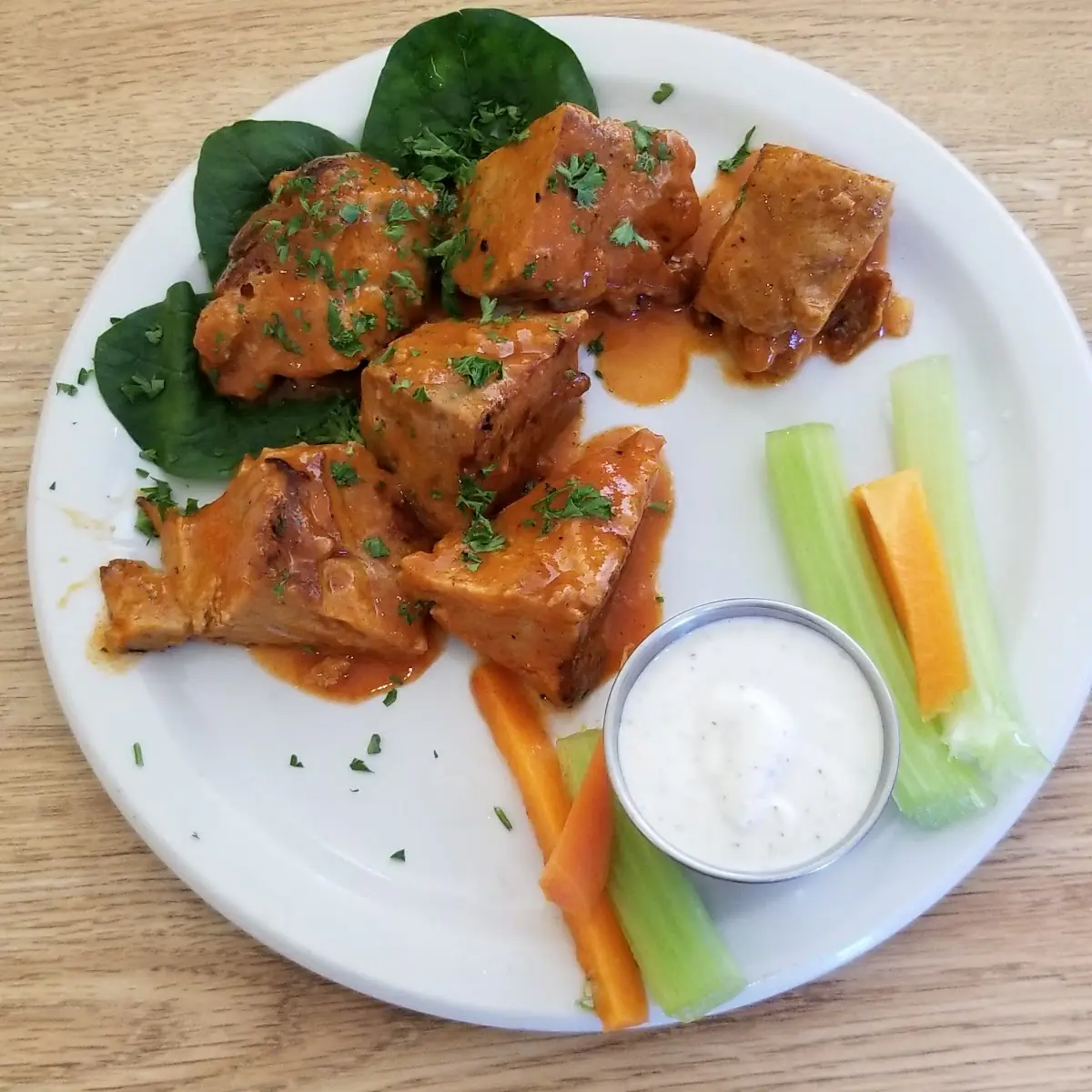 Cheeky Seitan Wings