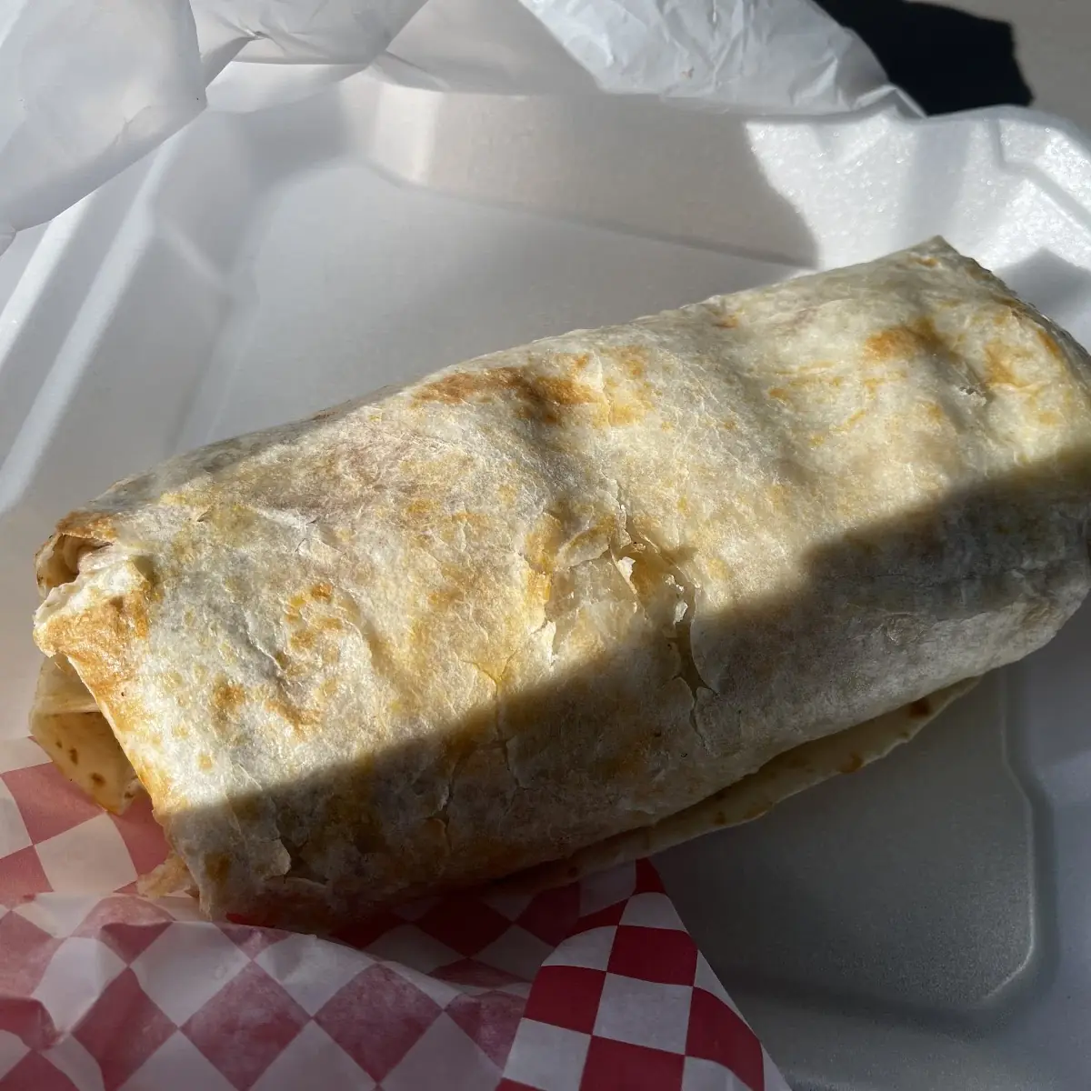 Bean and Cheese Burrito
