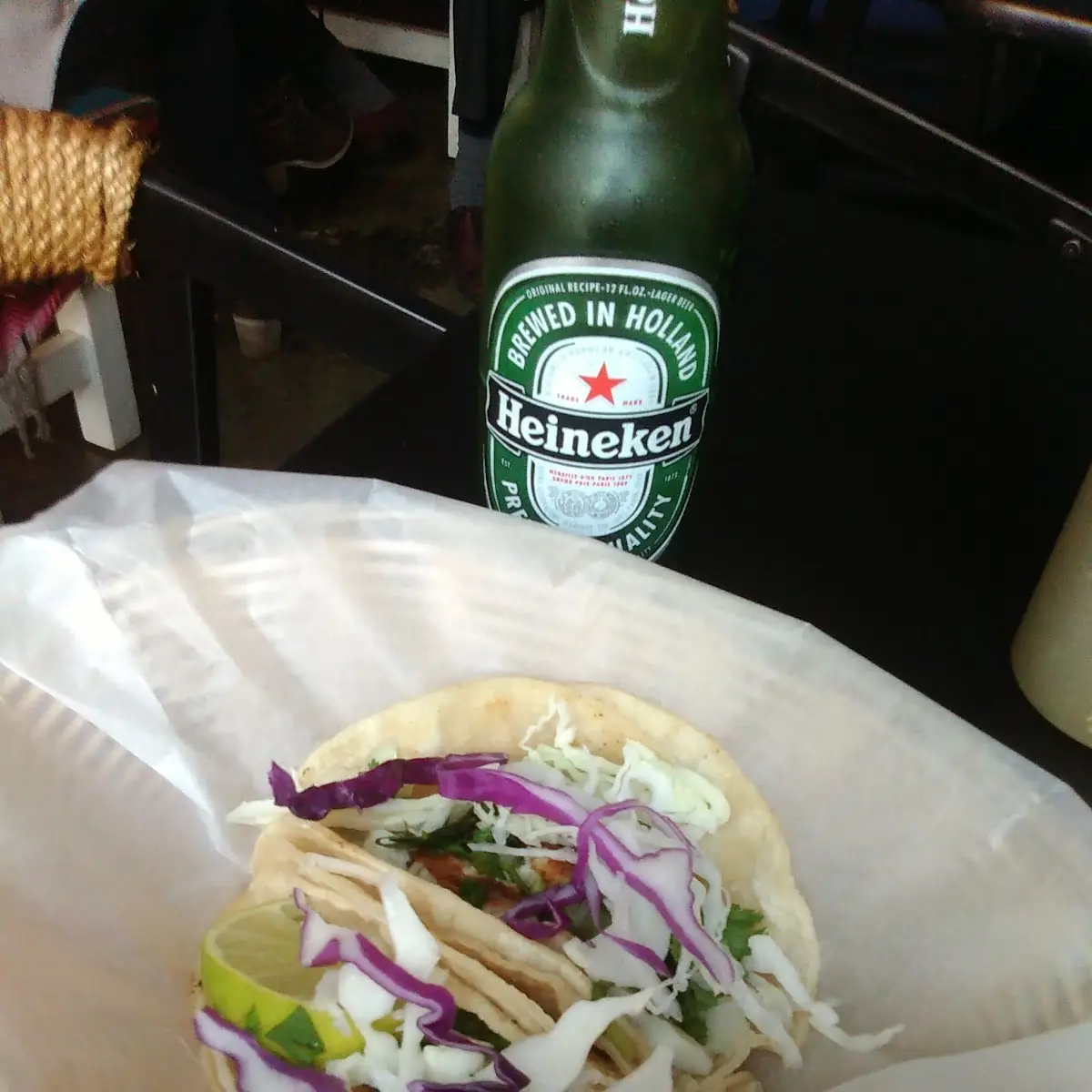 Fish Tacos and Beer