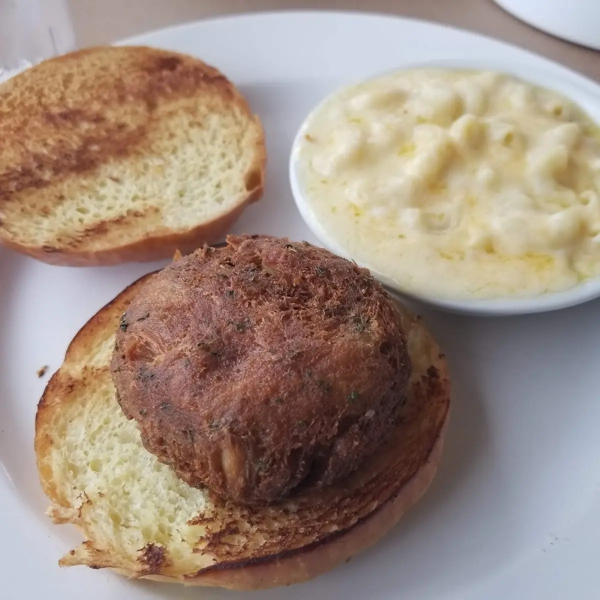 Crab Cake Sandwich Brioche Bun