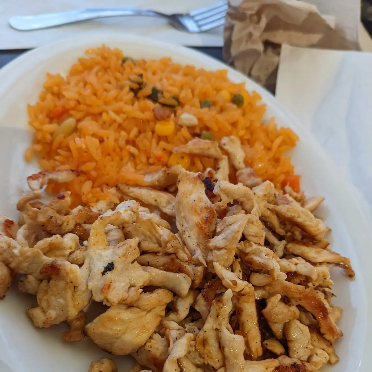 Kids Grilled Chicken & Rice