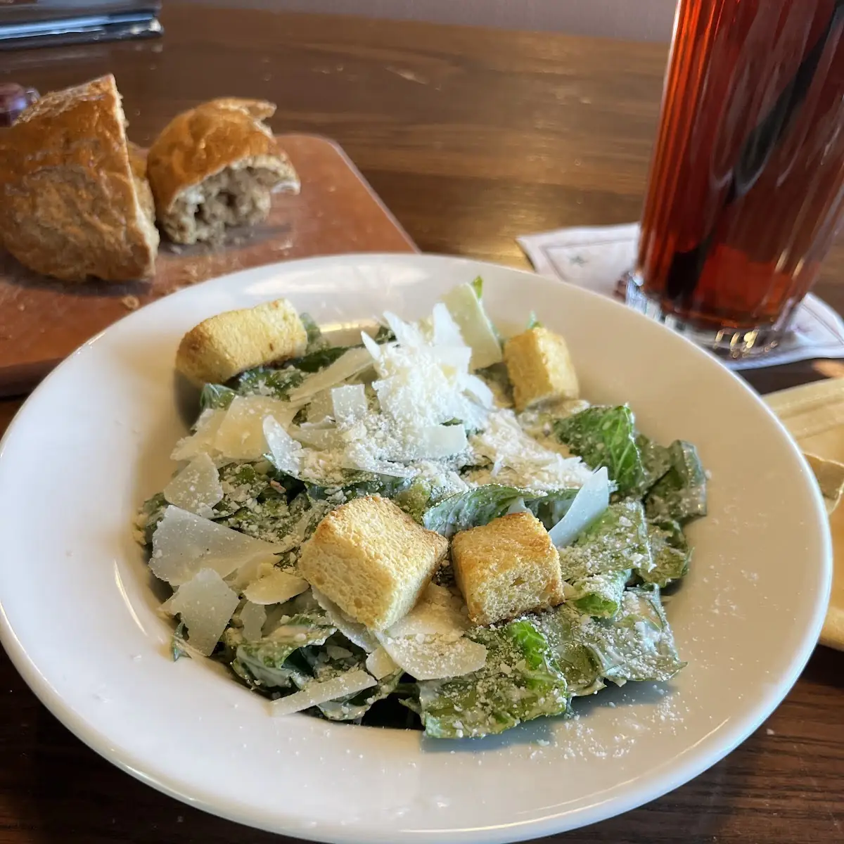 Salad with Blue Cheese Dressing