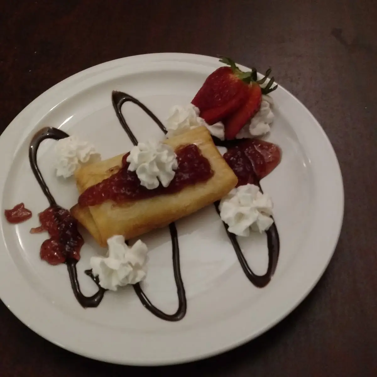 Cheese Cake Burrito