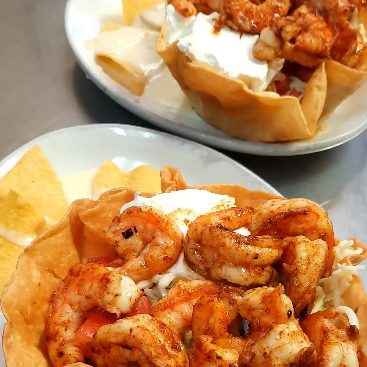 Shrimp Taco Salad
