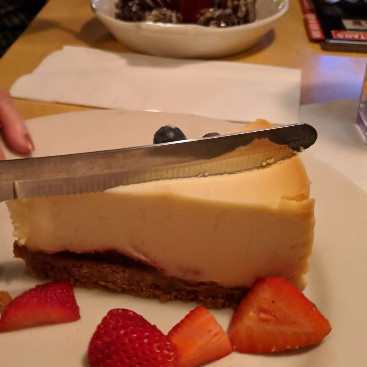 Cheesecake with Fresh Berries