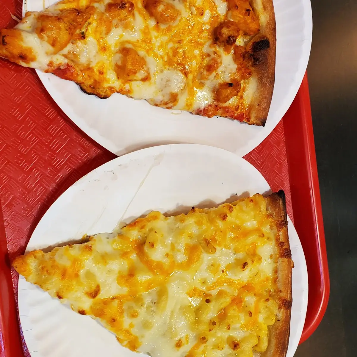 Buffalo Chicken Pizza Mac and Cheese Pizza