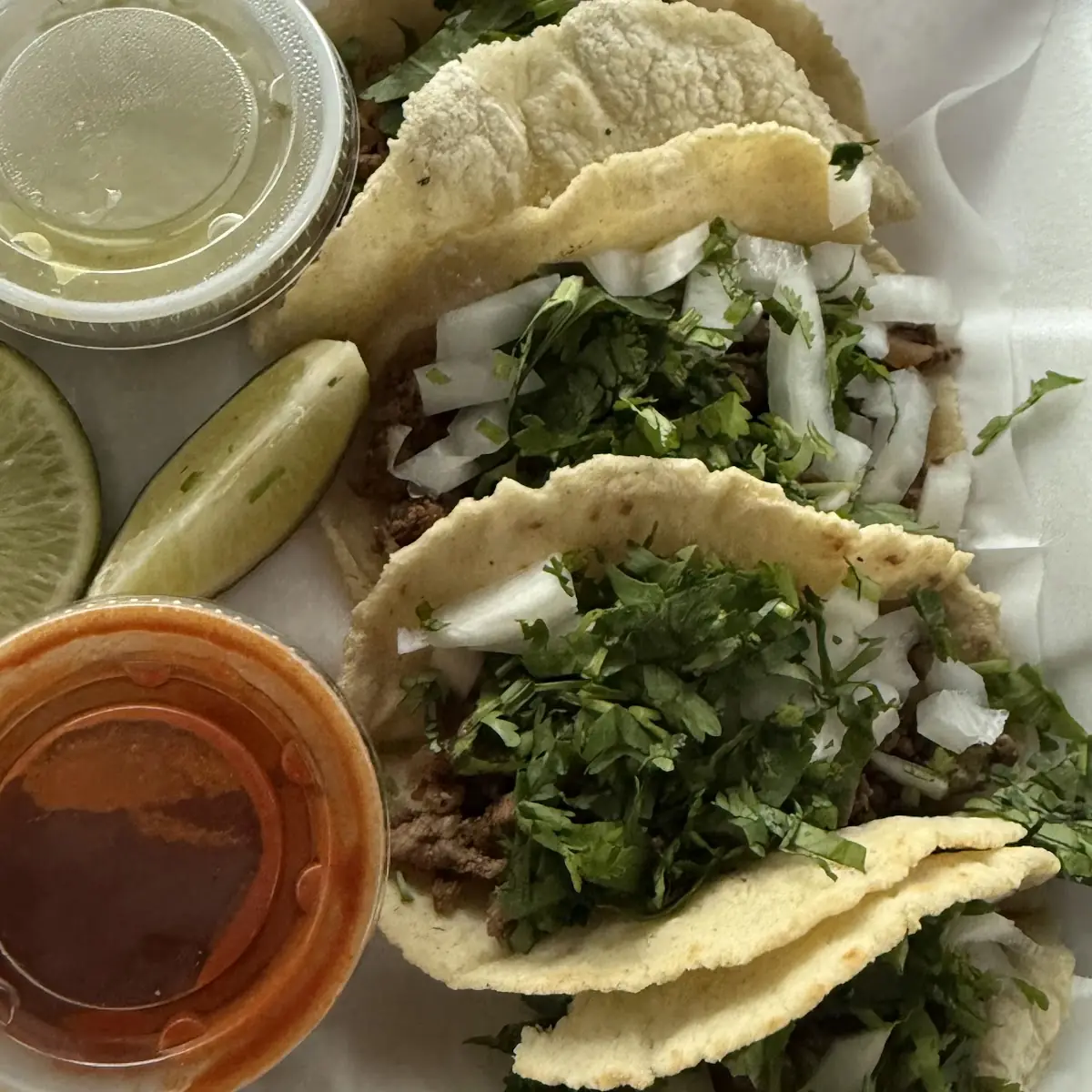Al Pastor Tacos with Lime