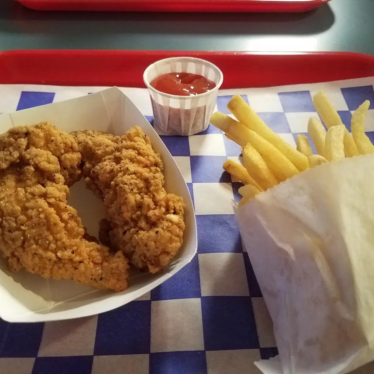 Chicken Tenders and Fries