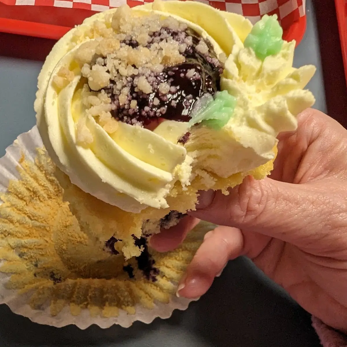Lemon Blueberry Cupcakes