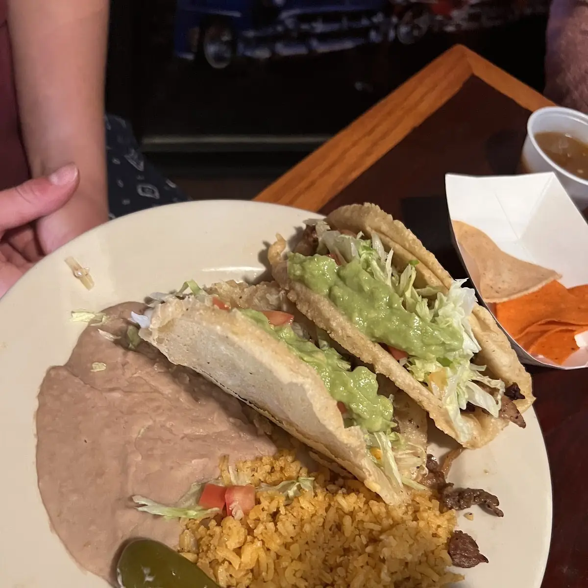 Chicken Chalupa Compuesto