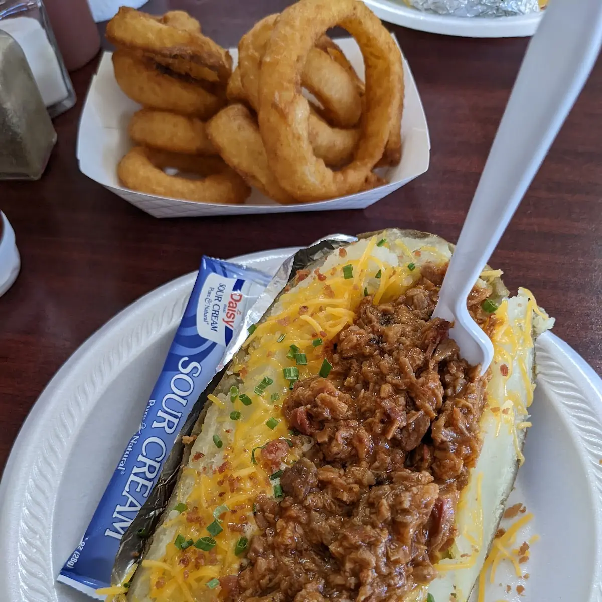 Chopped Colossal Baked Potato Half