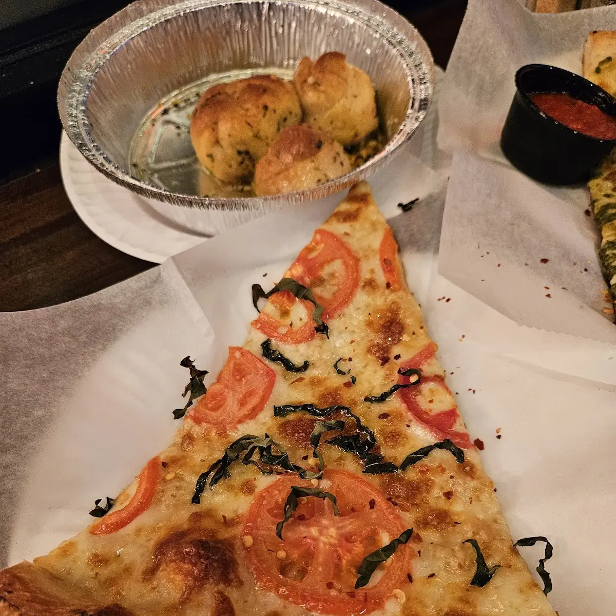 Margherita Pizza Slice