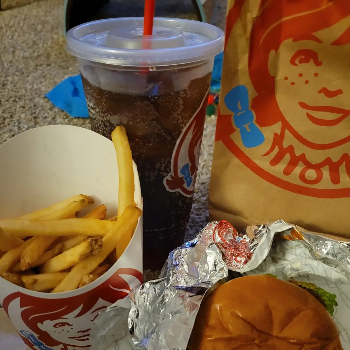Dave's Double Cheeseburger Combo