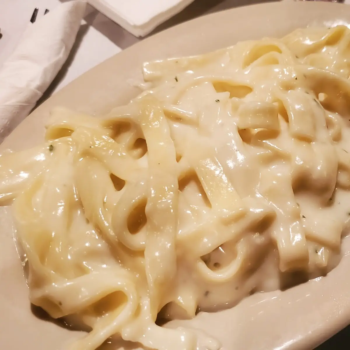 Fettuccine Alfredo