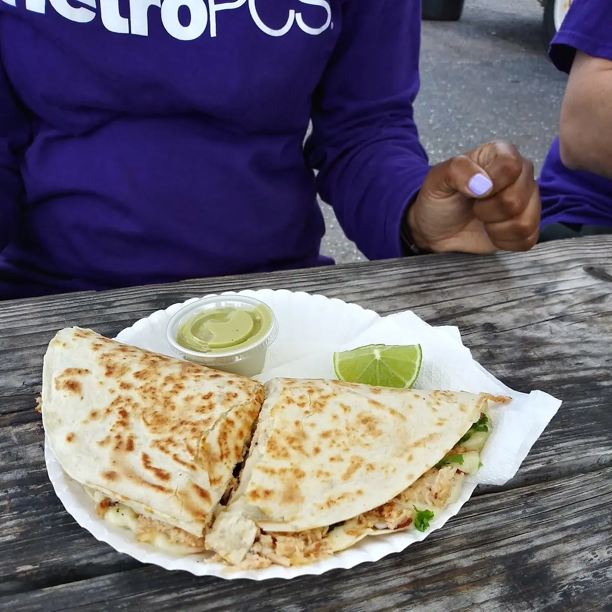 Pollo Asado Taco