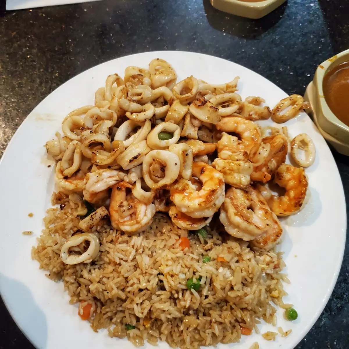 Calamari Rings Shrimp