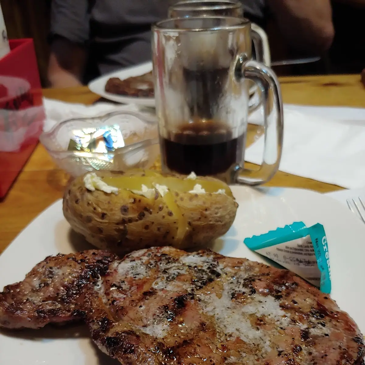 Rib Eye Steak Dinner