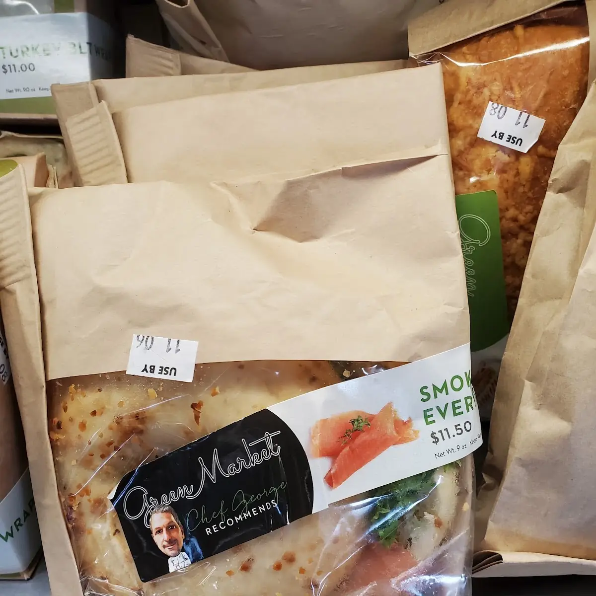 Smoked Salmon Sandwich
