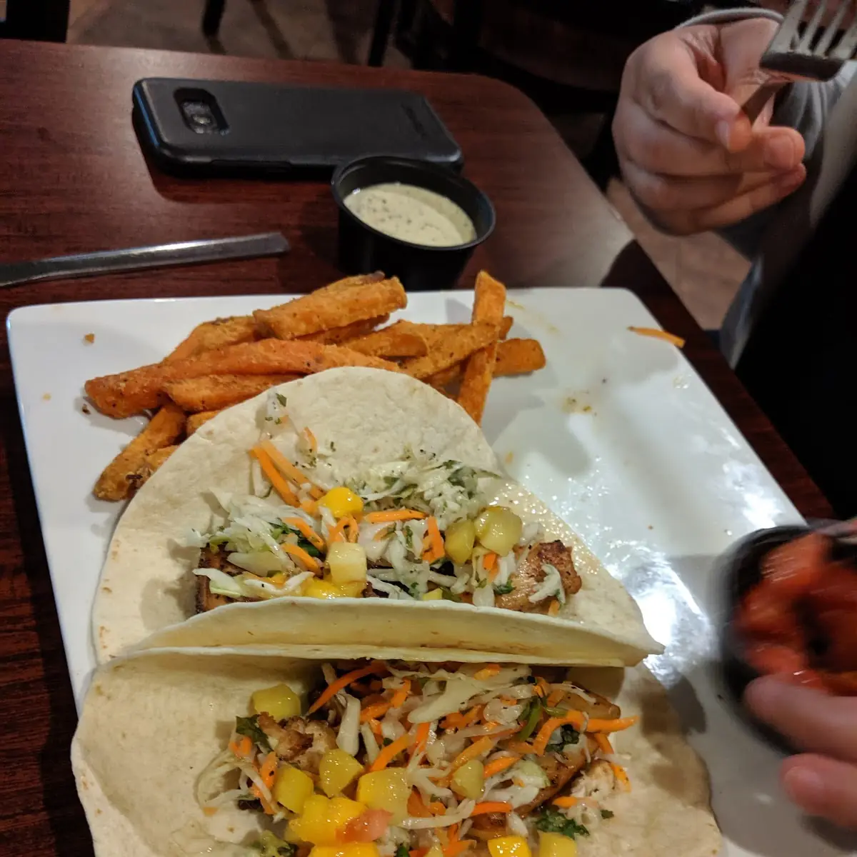 Blackened Shrimp Tacos