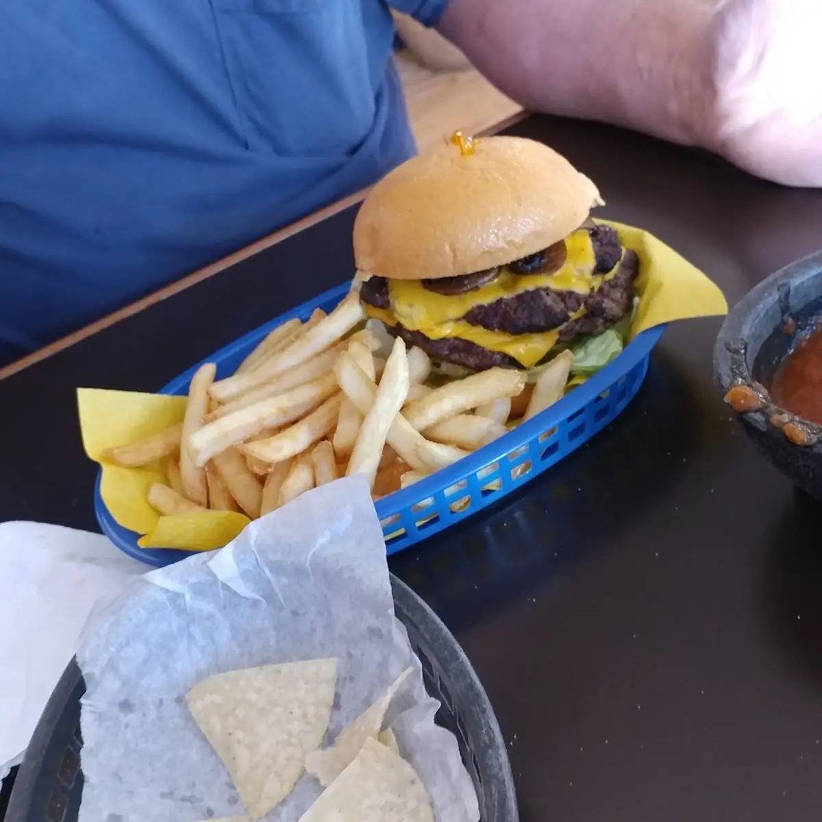 Double Mushroom Burger