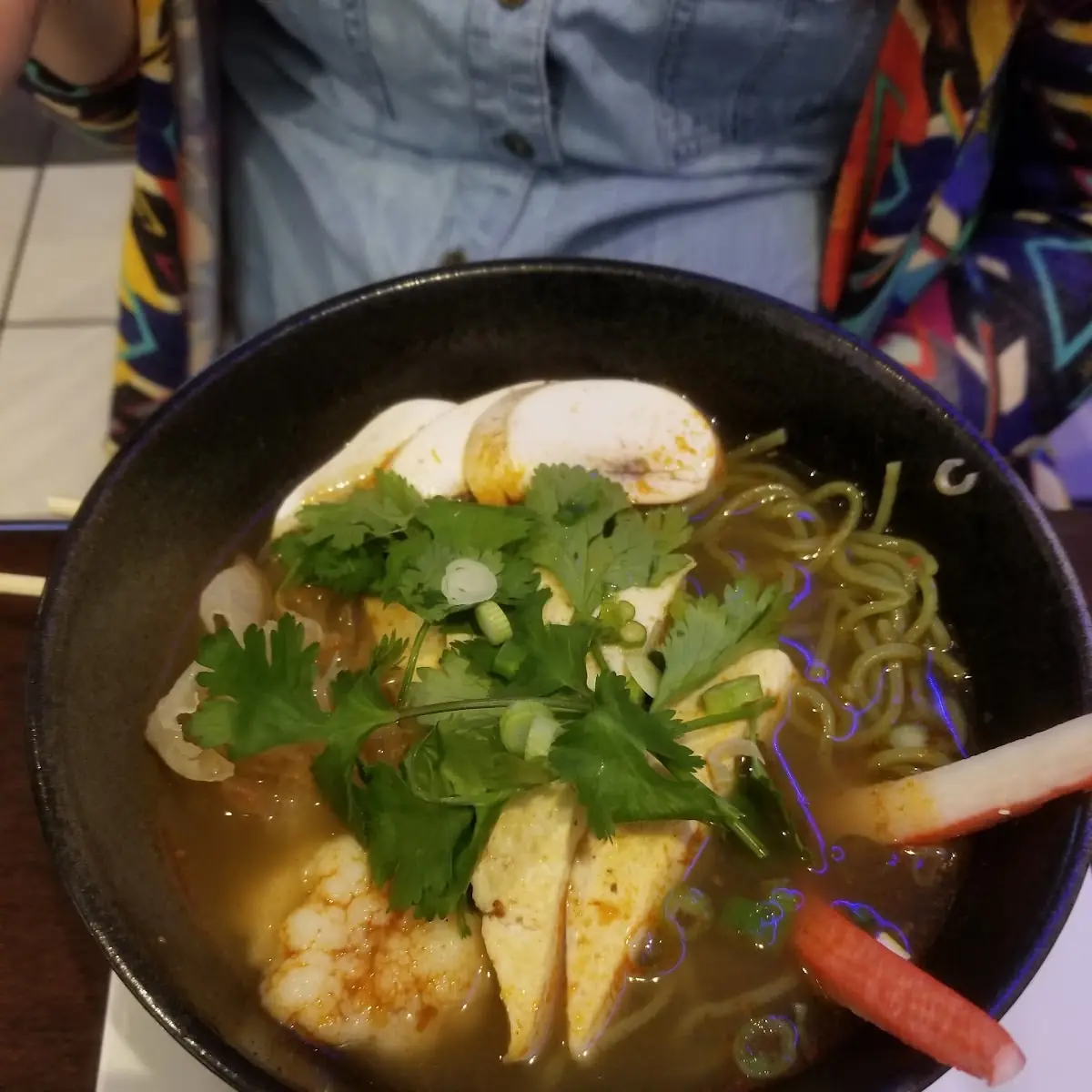 Tom Yum Ramen Hot & Sour Tofu