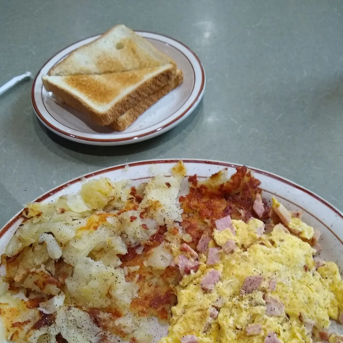 Ham Scrambled Eggs
