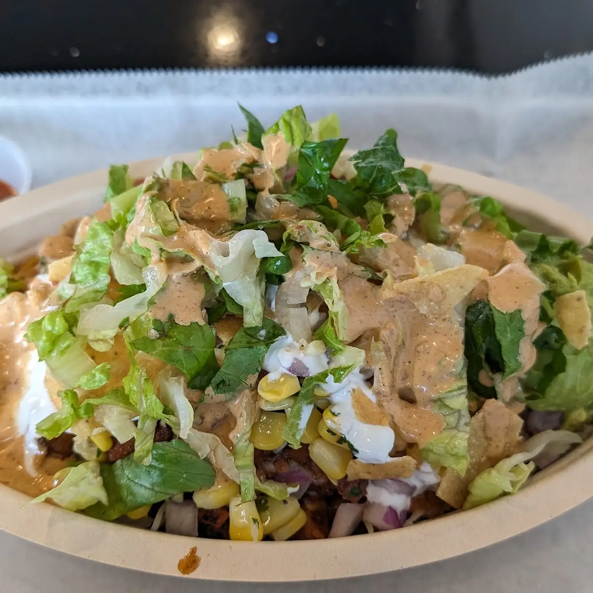 Honey Chipotle Chicken Salad Bowl
