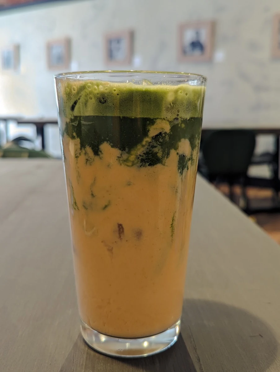 Peaches and Cream Matcha