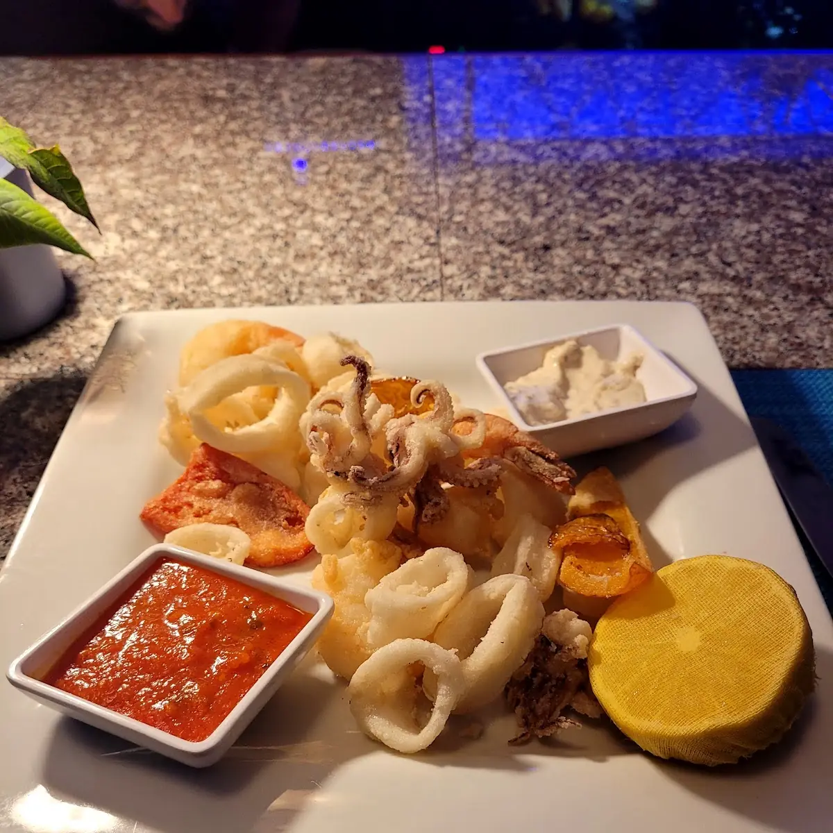 Fried Calamari & Shrimp
