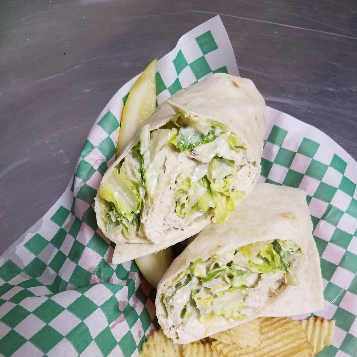 Grilled Chicken Caesar Wrap