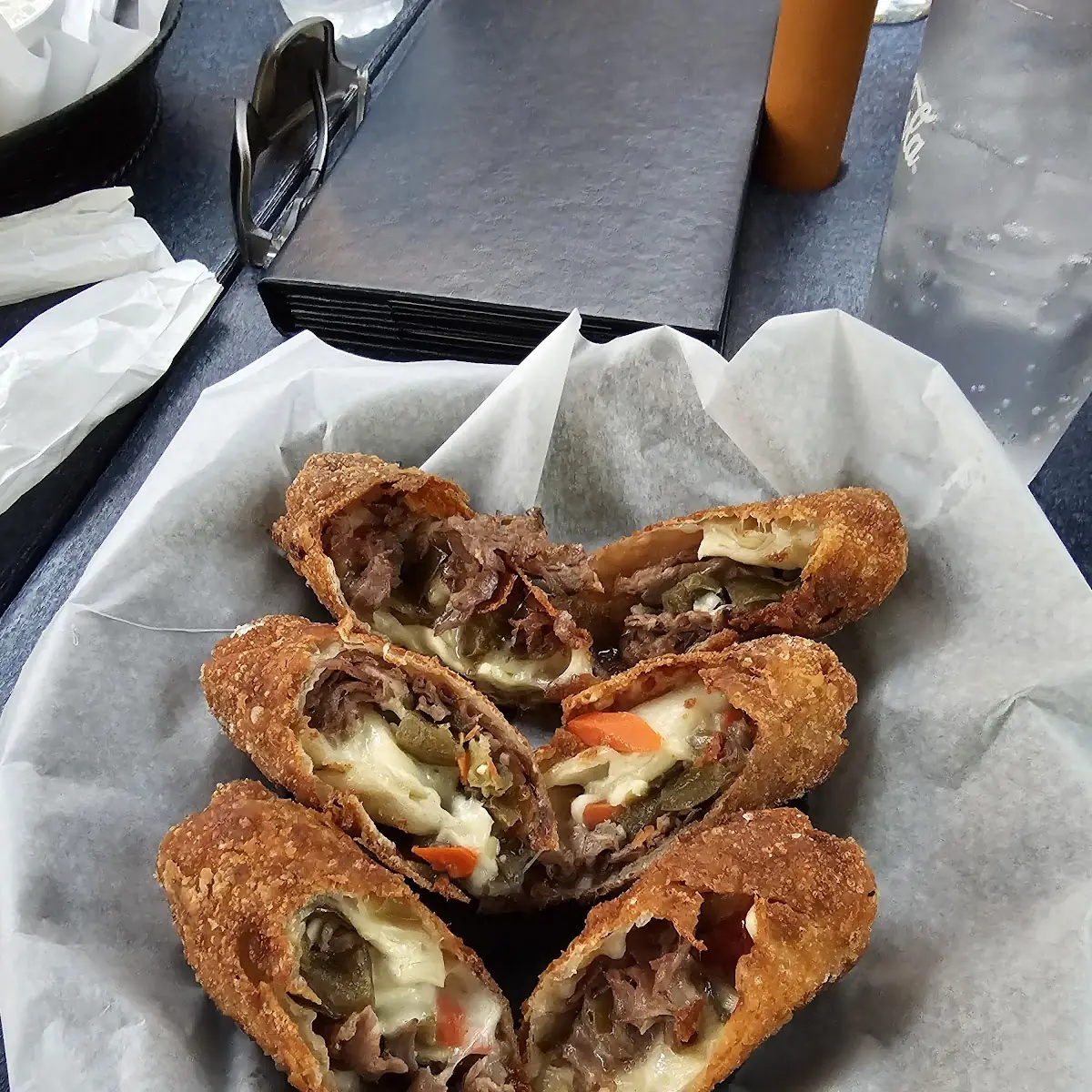 Italian Beef Egg Rolls