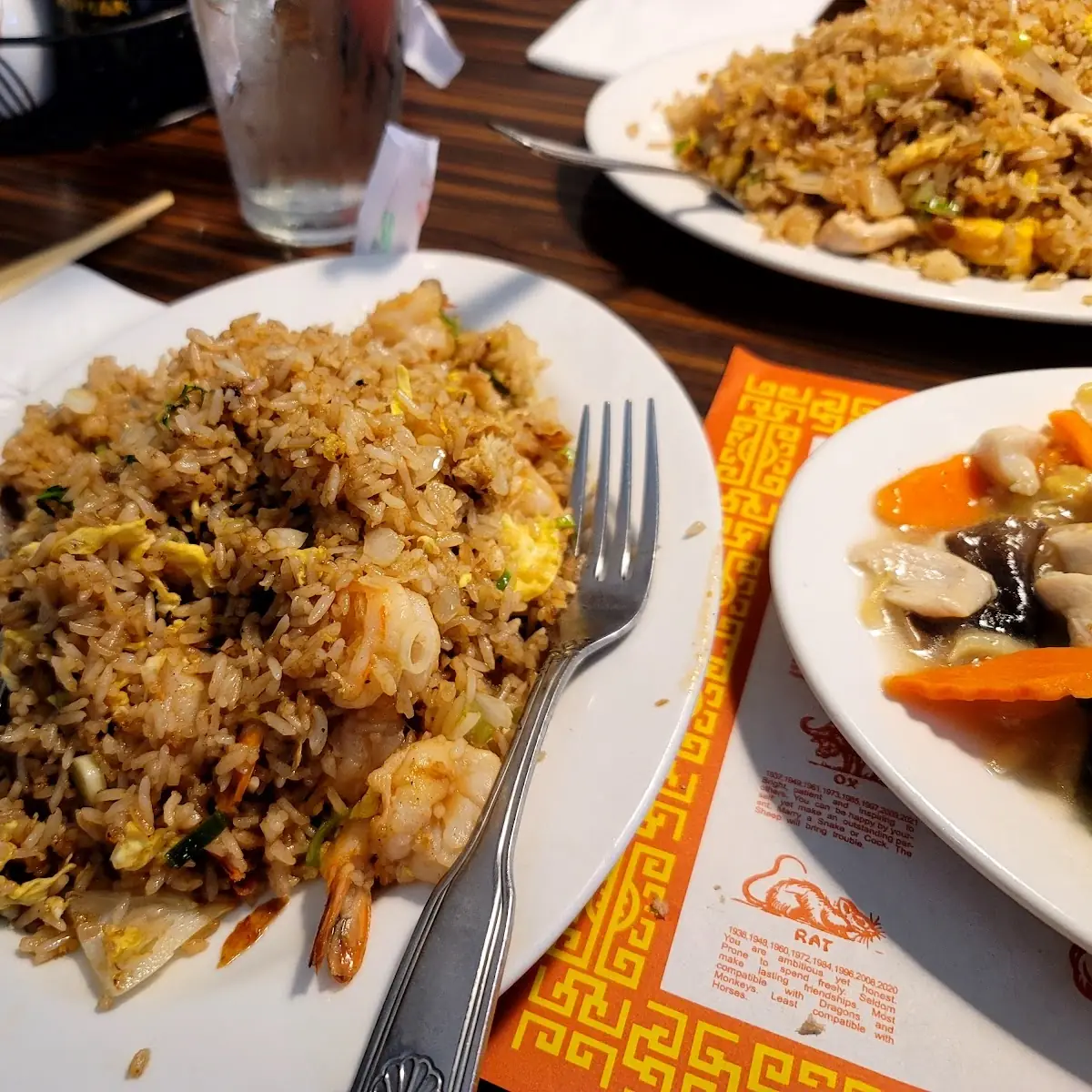 Chicken Fried Rice and General TSO's Chicken