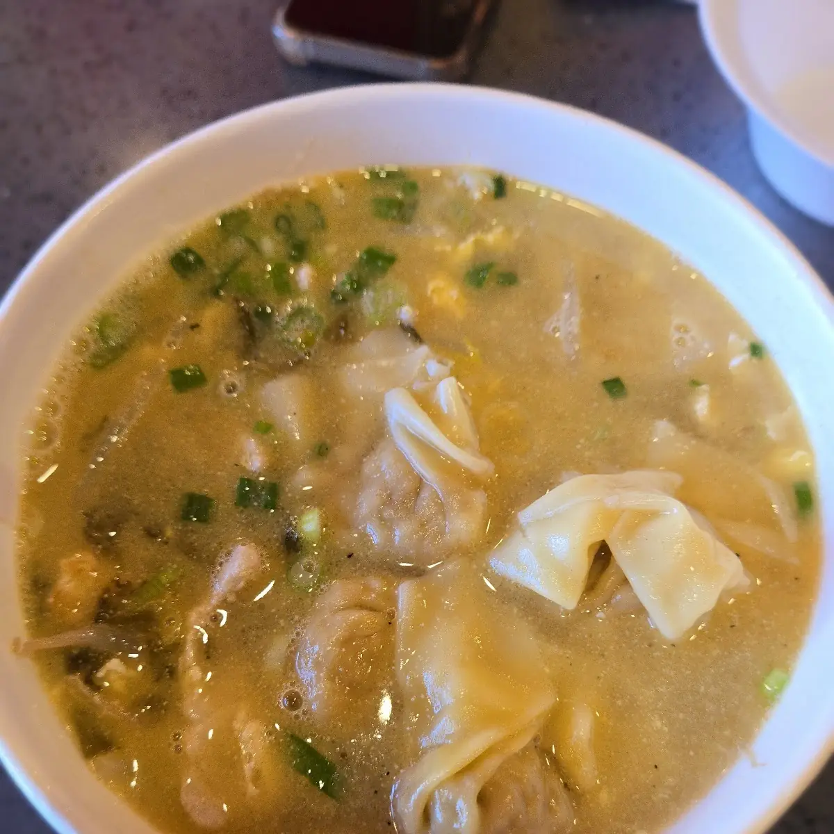 Wonton Noodle Soup