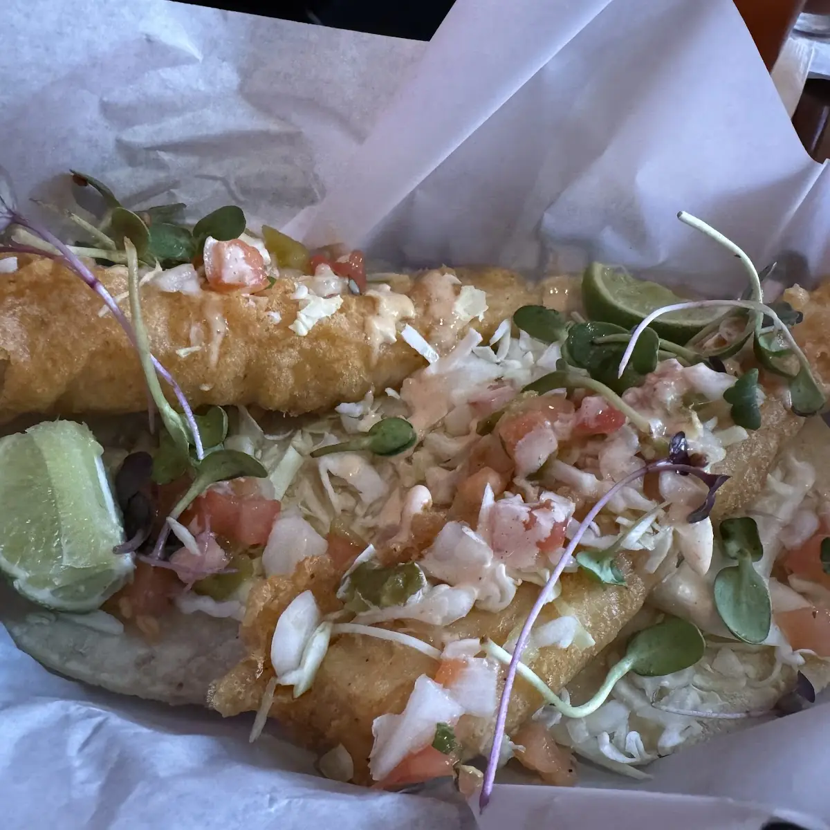 Baja Shrimp Tacos