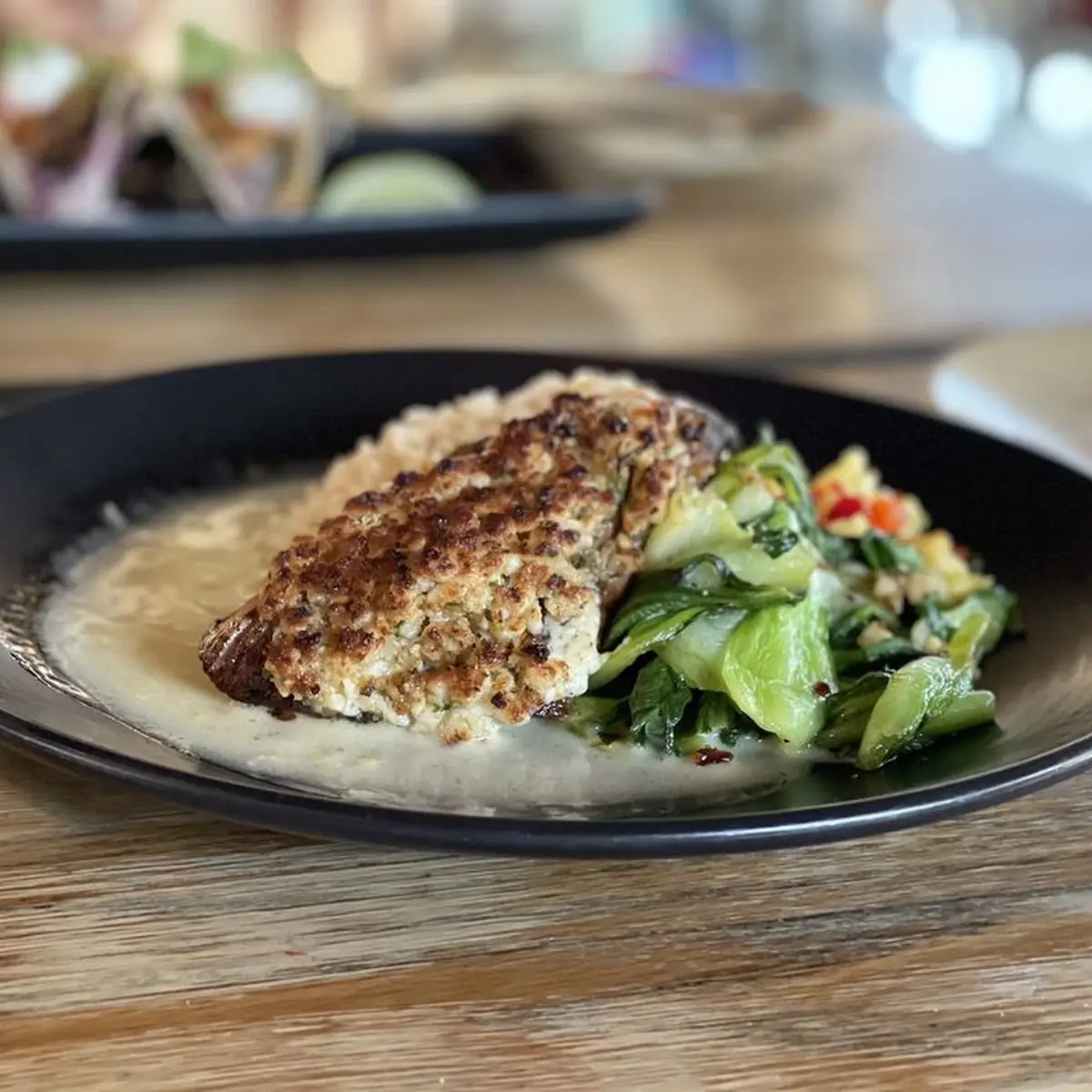 Organic Macadamia Nut Crusted Mahi Mahi