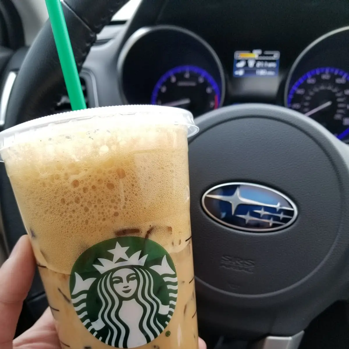 Starbucks Blonde Double Shot on Ice