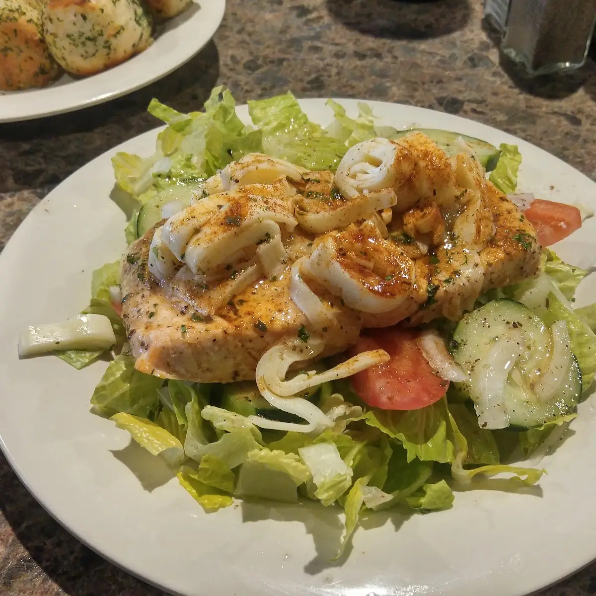 Grilled Salmon Salad