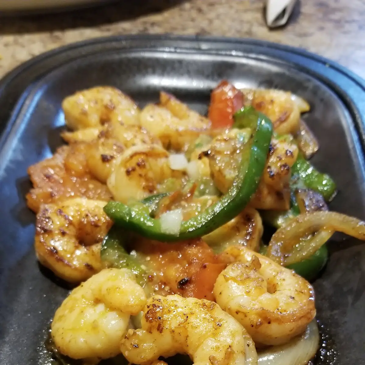 Shrimp Fajitas