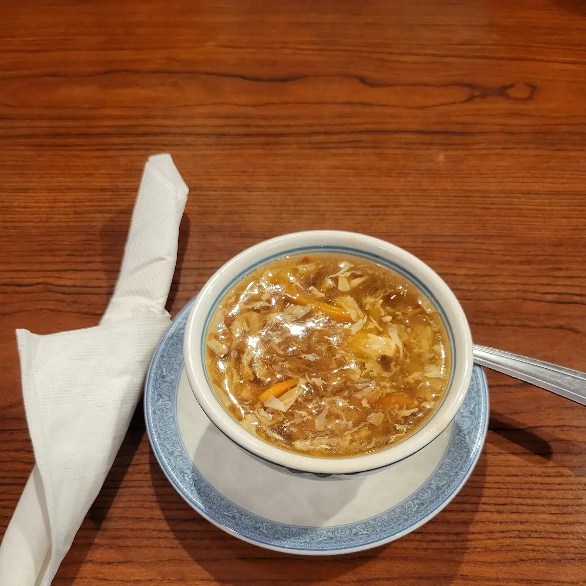 Hot Sour Soup with Lunch