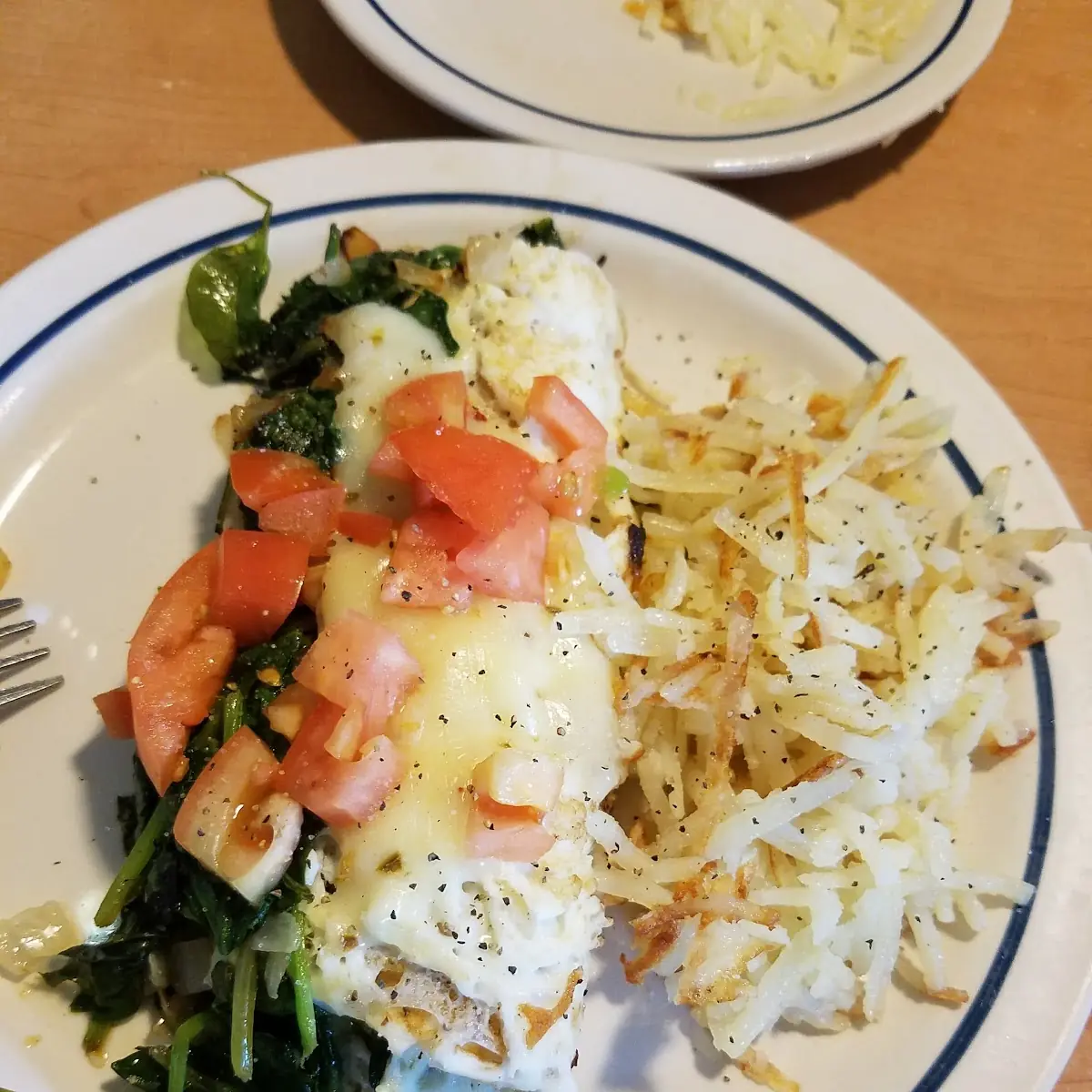 Egg White Veggie Omelette