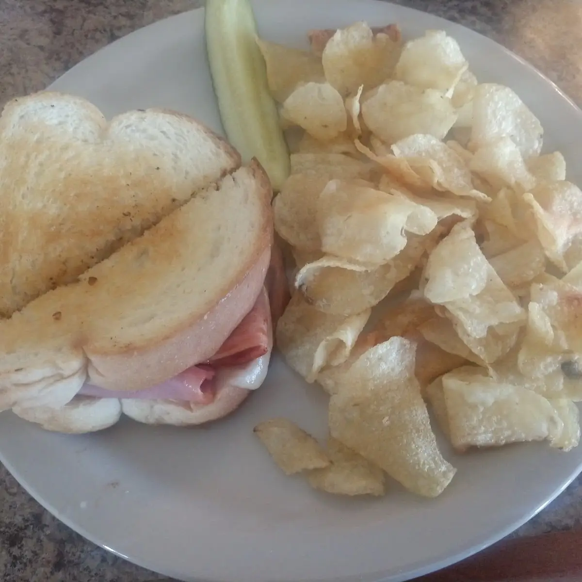 Ham and Cheese Sandwich
