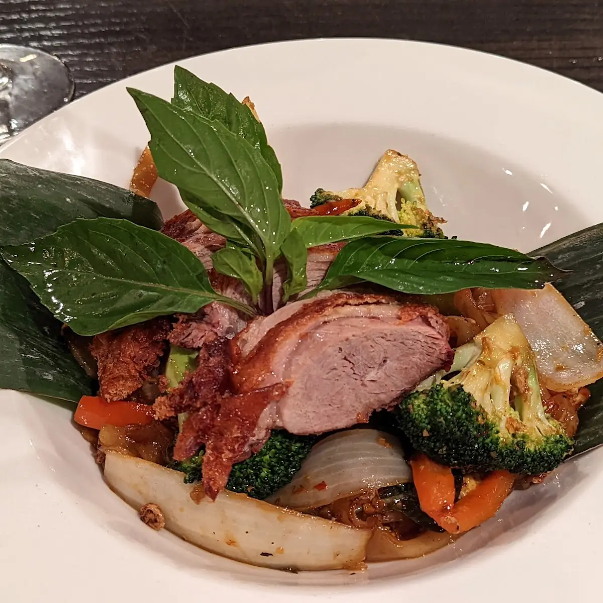 Drunken Noodle with Duck