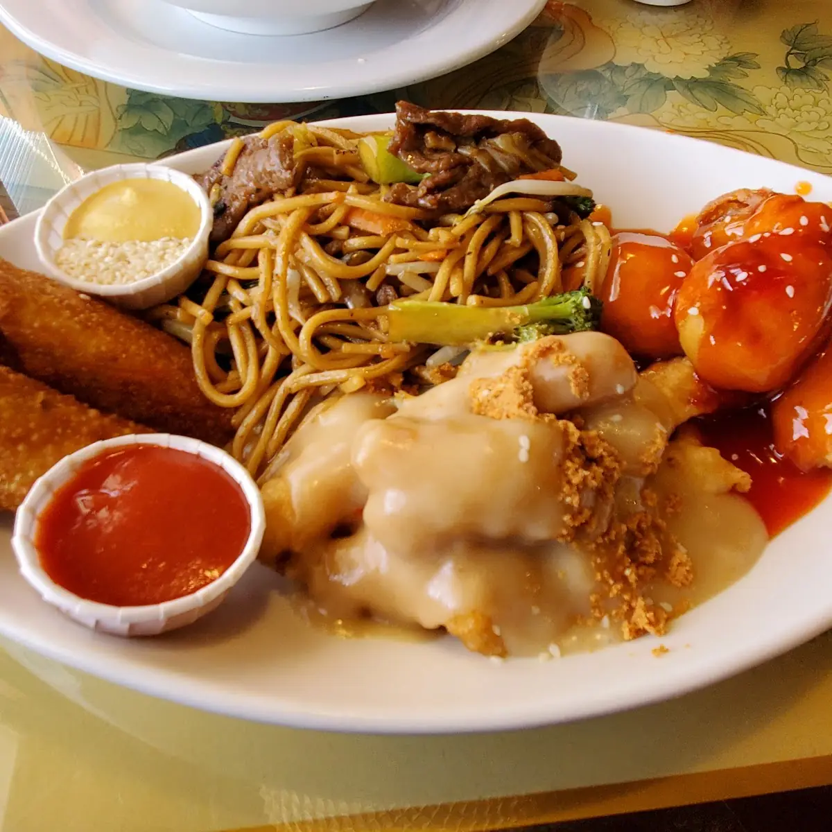 Number 9 with Chow Mein Noodles