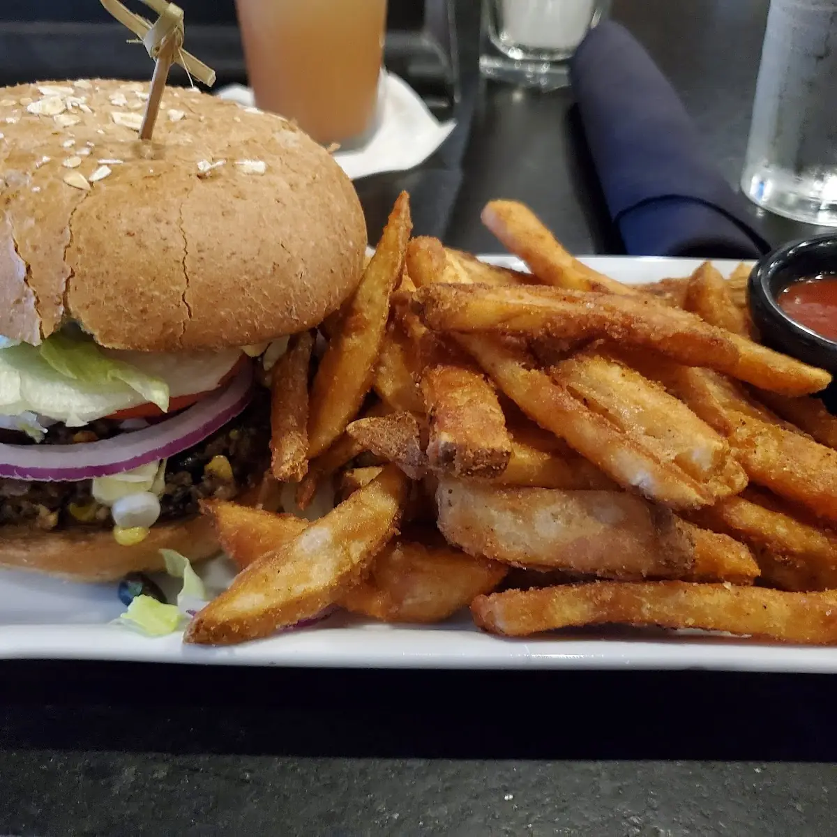 Black Bean Veggie Burger