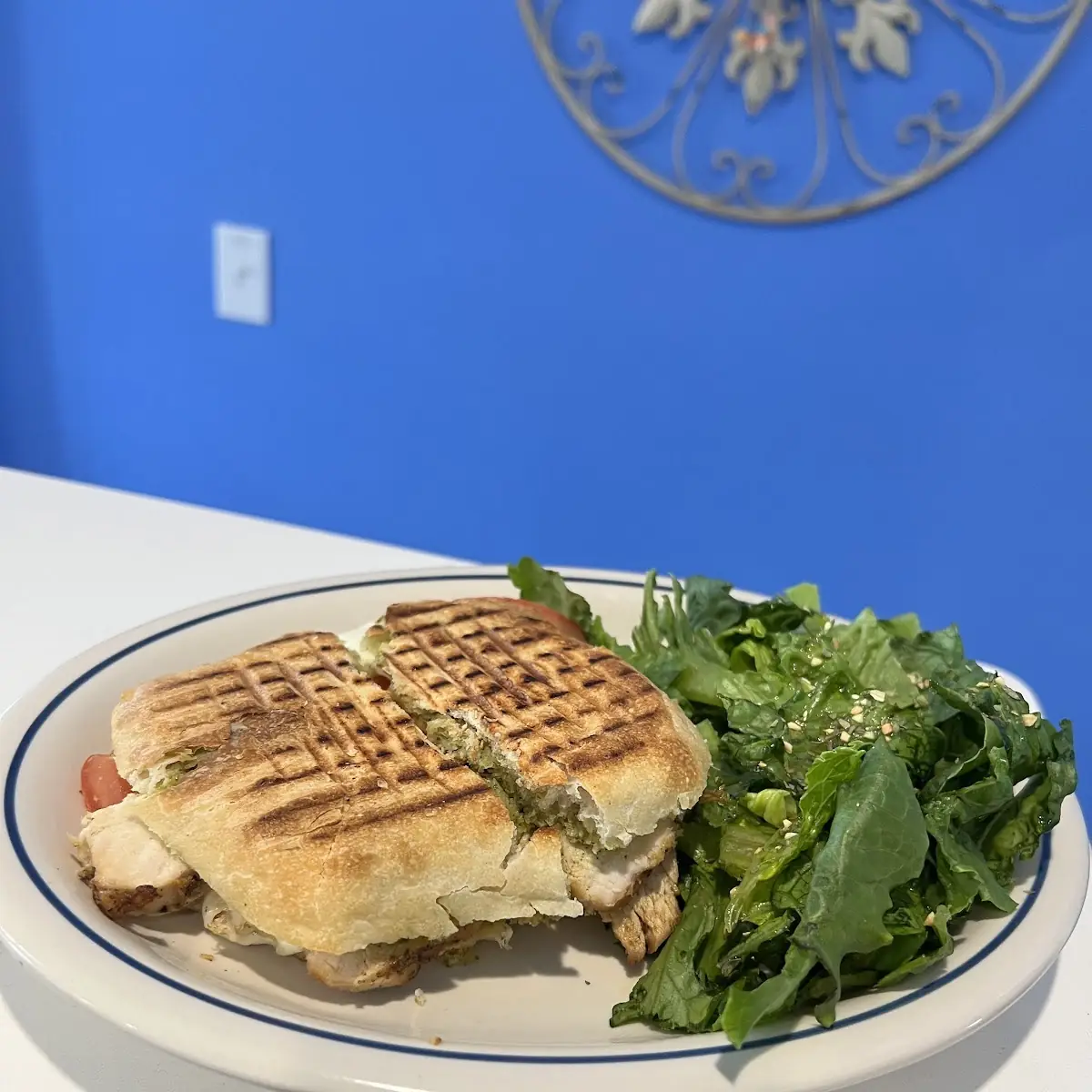 Grilled Chicken Caprese Panini