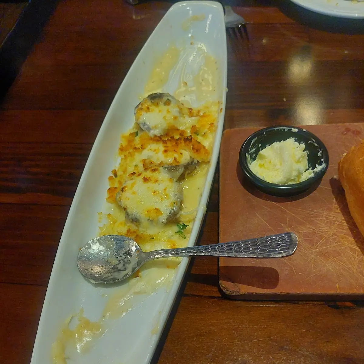 White Cheddar Stuffed Mushrooms