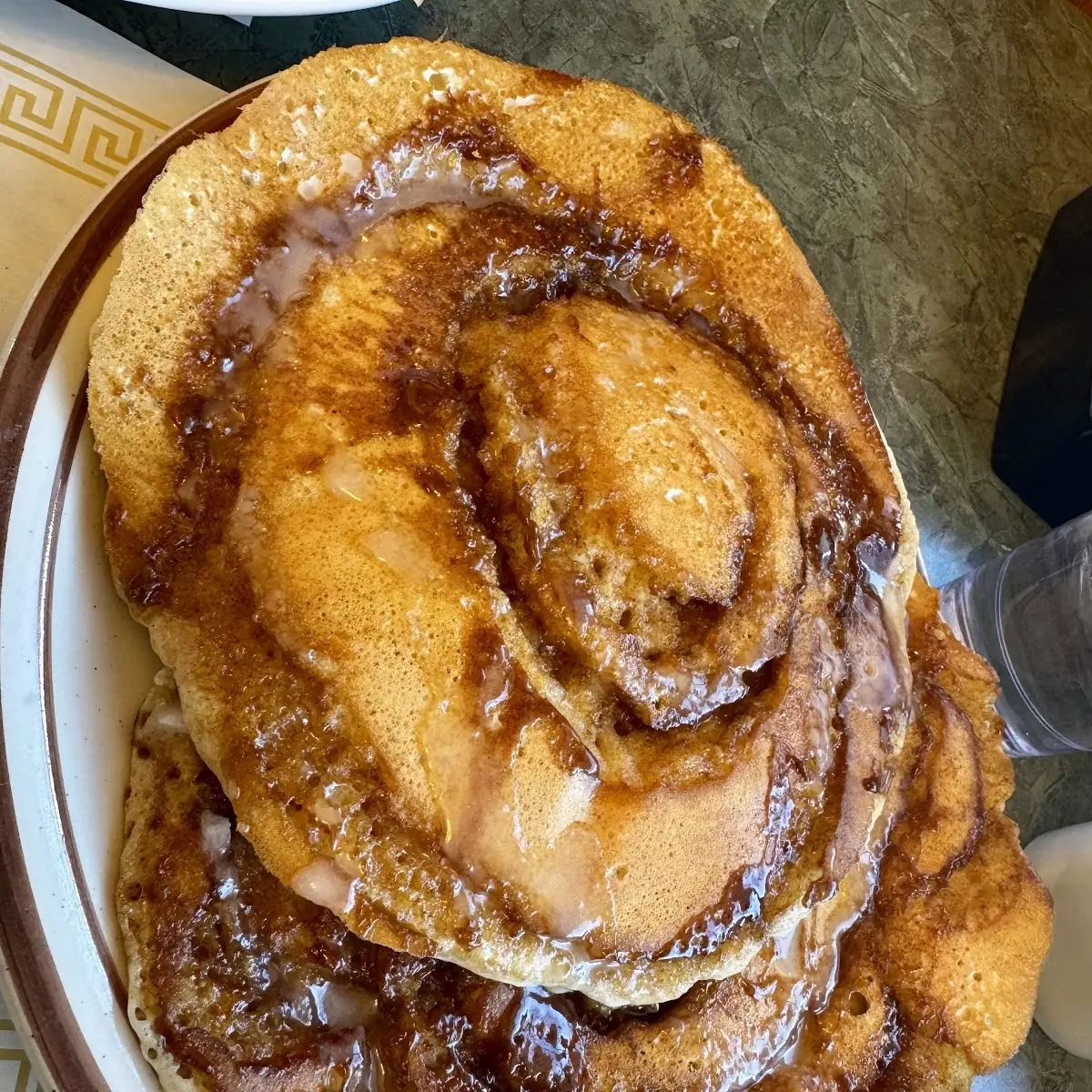 Cinnamon Swirl Pancakes