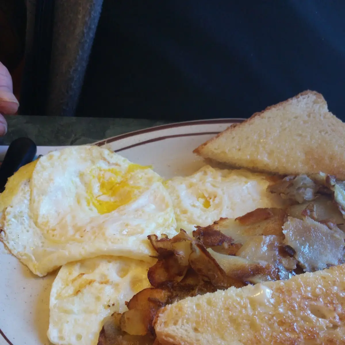 Over Hard Eggs