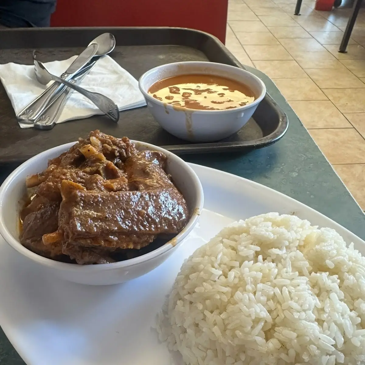 Pernil Arroz Blanco